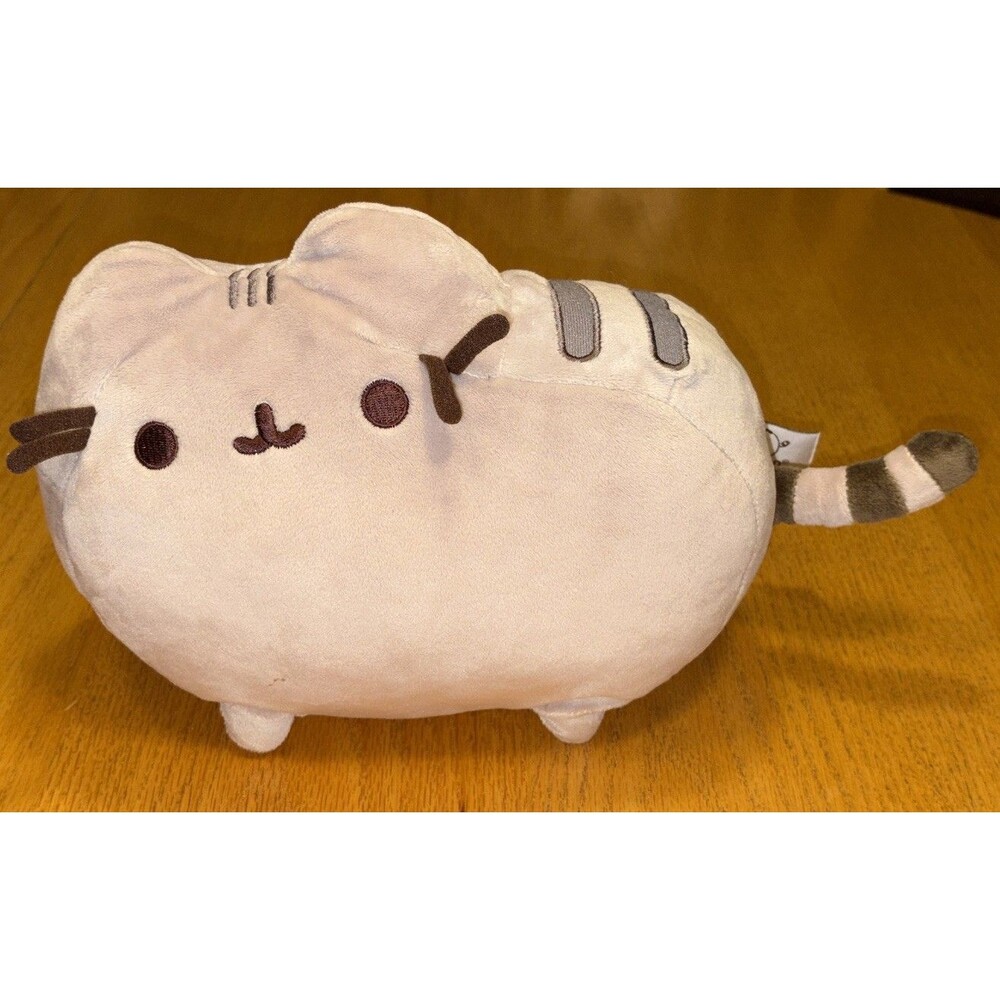 GUND Classic Pusheen The Cat Grey 12" Plush 2015 First Year Stuffed Toy 4048096